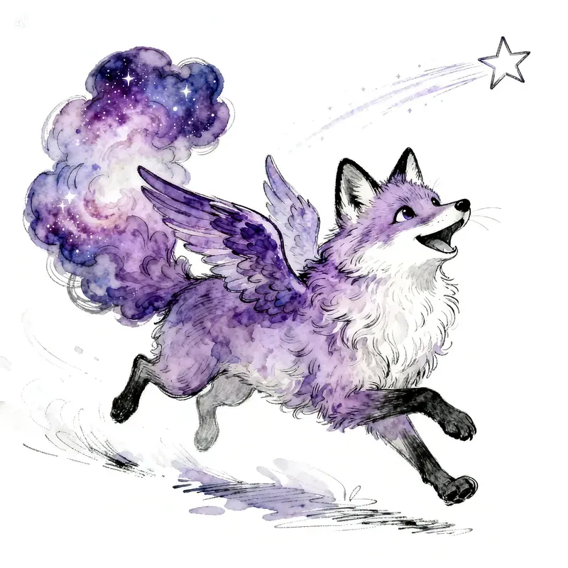 Hand Drawn Fantasy Animal Illustrations