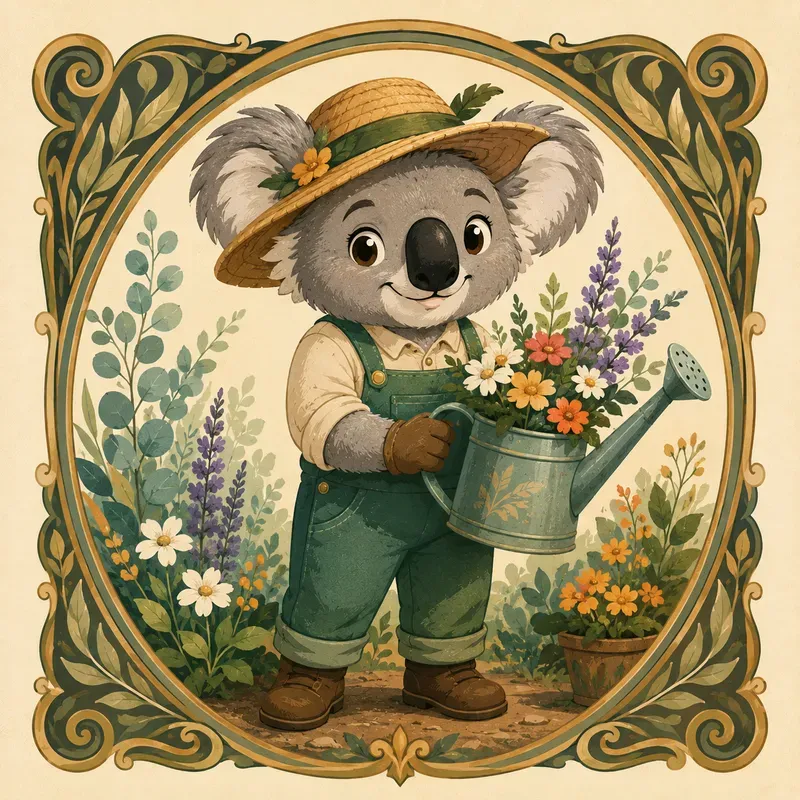 Cute Animal Illustrations