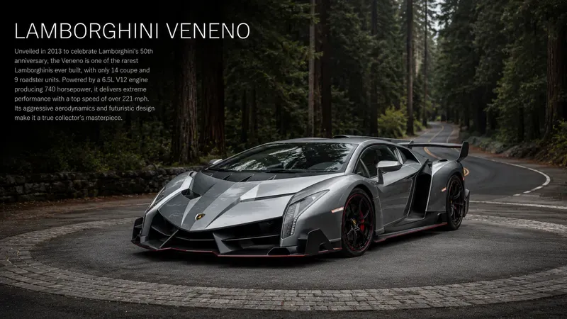 Automotive Editorial Showcase Posters