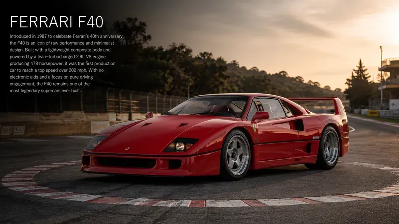 Automotive Editorial Showcase Posters