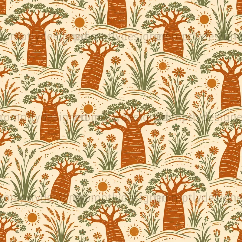 Botanical Seamless Patterns