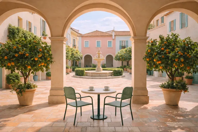 Wes Anderson Style Scenery