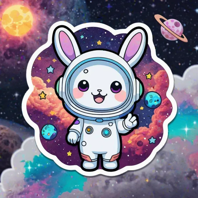 Labubu Cosmic Sticker Sdxl Templates