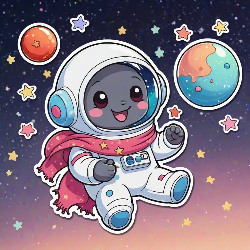 Labubu Cosmic Sticker Sdxl Templates