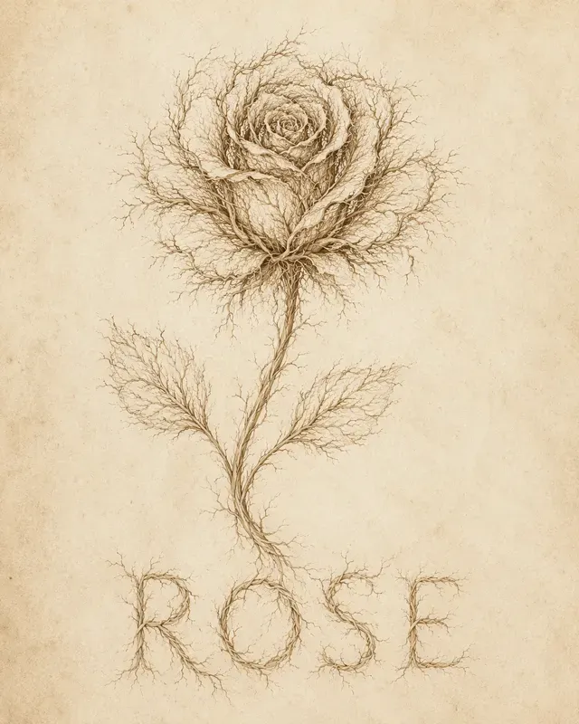 Vintage Root Naturalist Illustrations