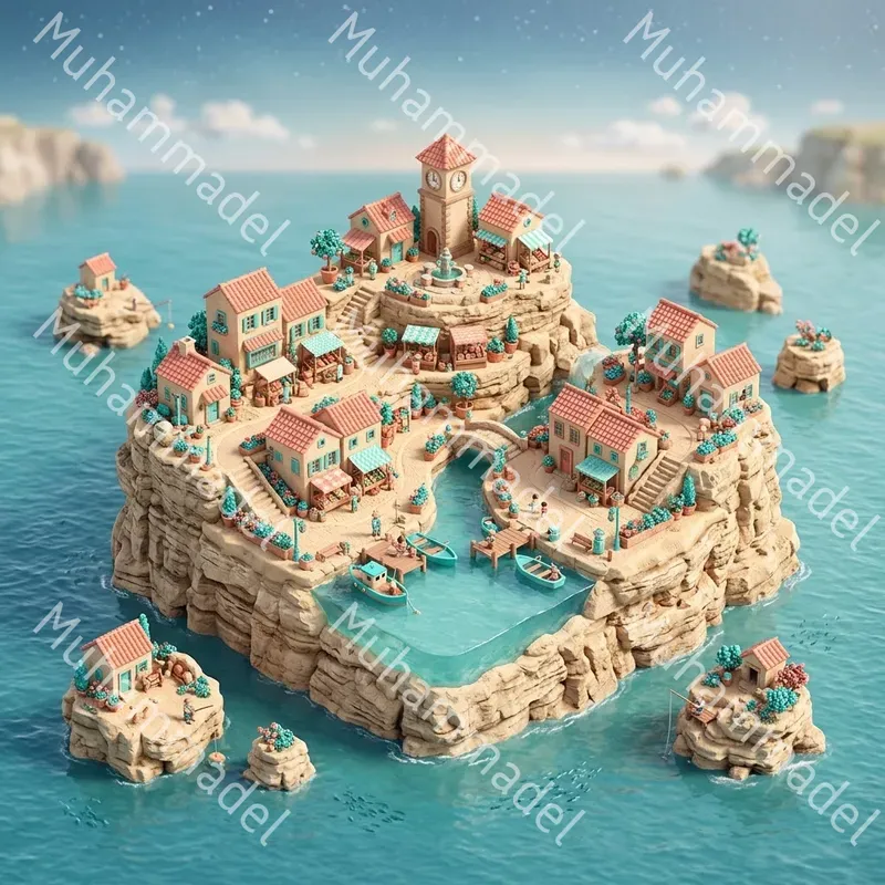 Miniature 3D Worlds Creator