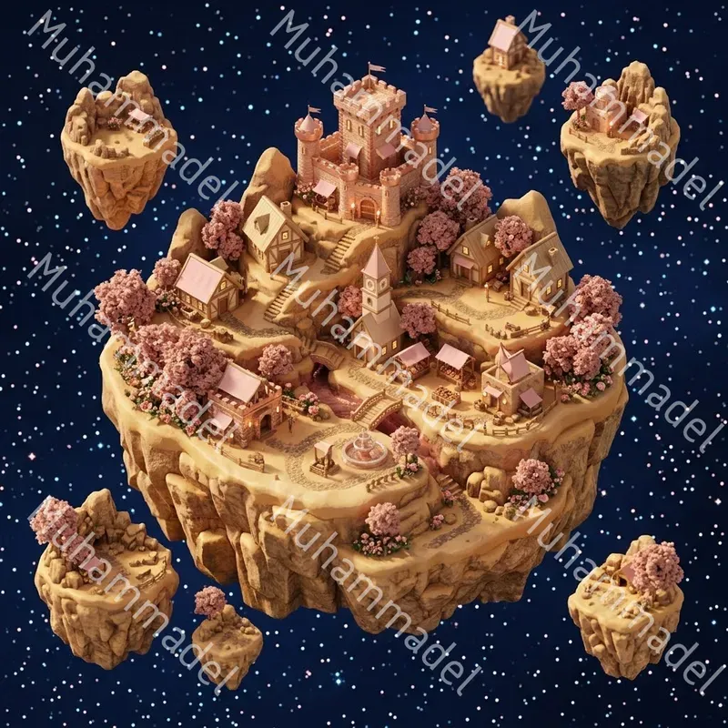 Miniature 3D Worlds Creator