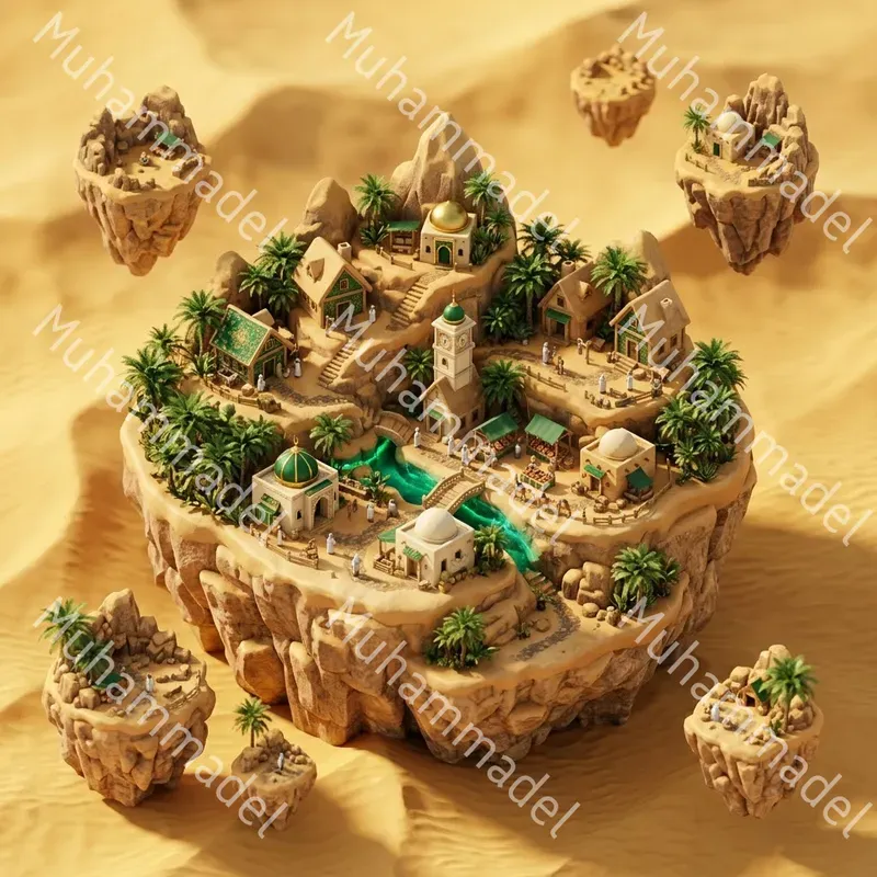 Miniature 3D Worlds Creator