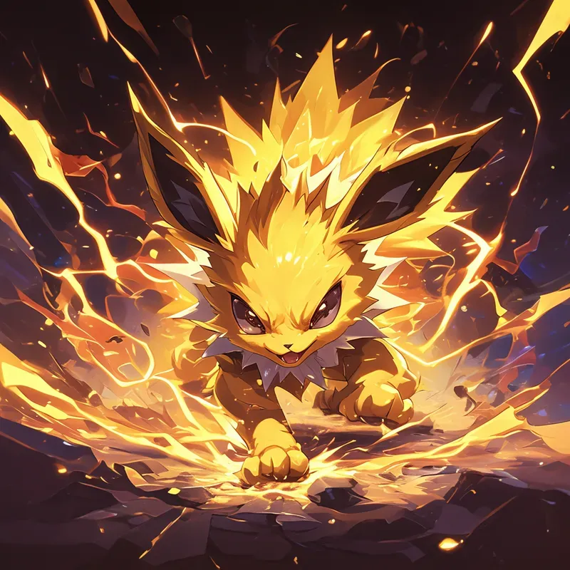Dynamic Pokemon Or Anime Wall Art
