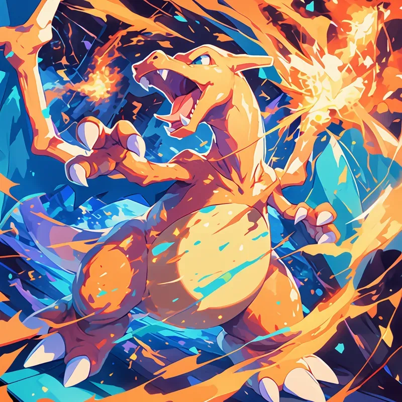 Dynamic Pokemon Or Anime Wall Art