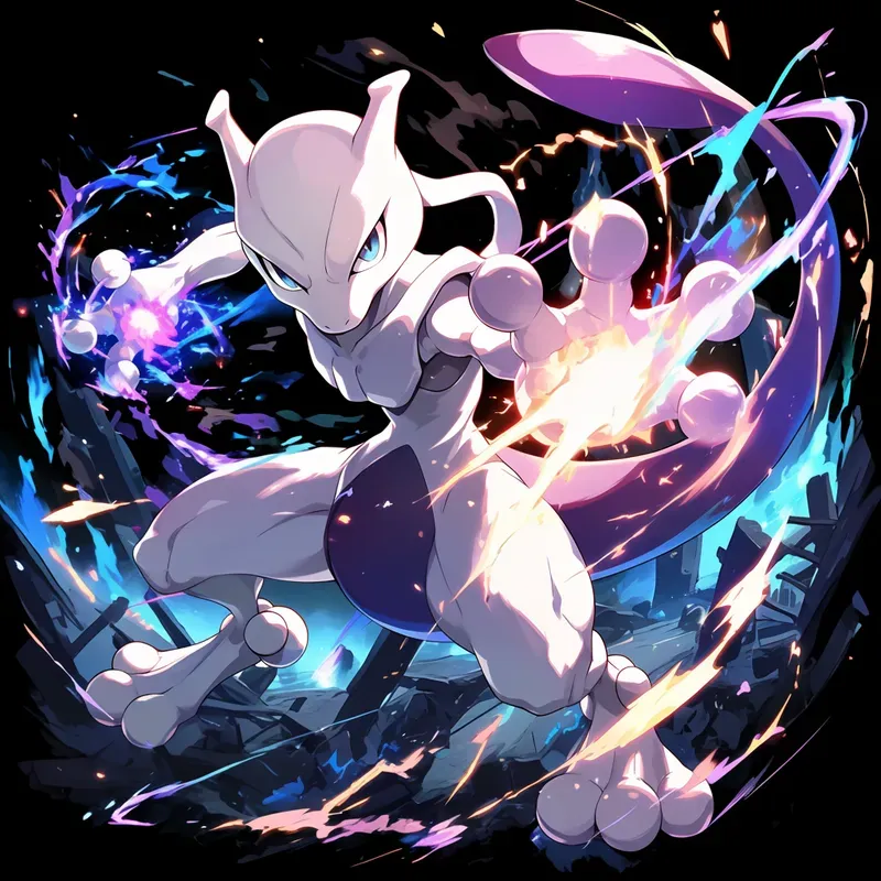 Dynamic Pokemon Or Anime Wall Art