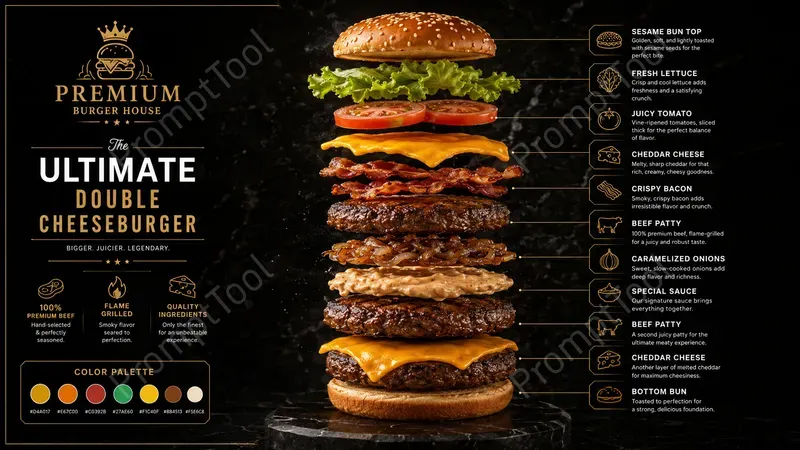 Deconstructed Food Ads Generator