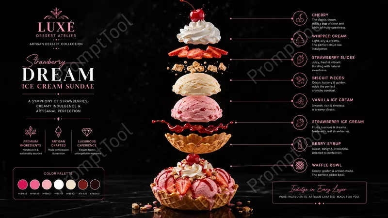 Deconstructed Food Ads Generator