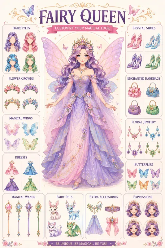 Cute Avatar Creator Kits