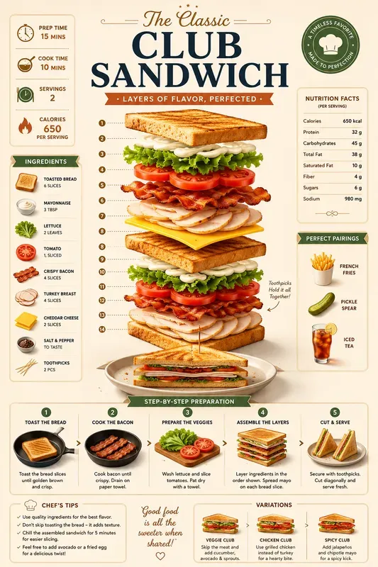 Food Infographic Poster Generator