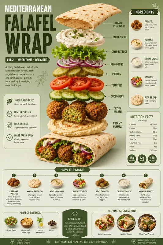 Food Infographic Poster Generator