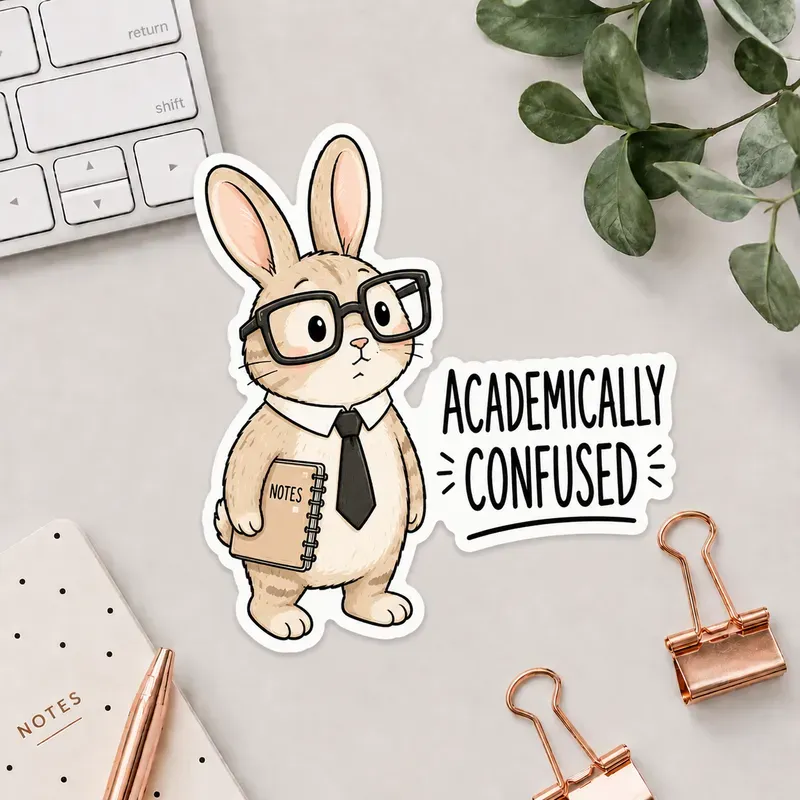 Funny Animal Office Stickers