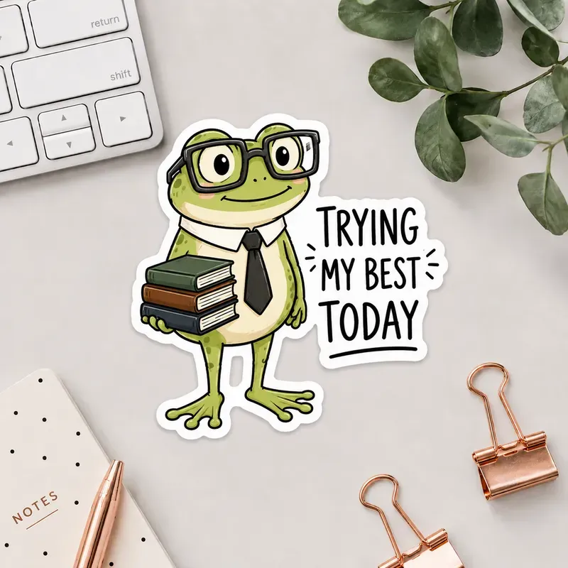 Funny Animal Office Stickers