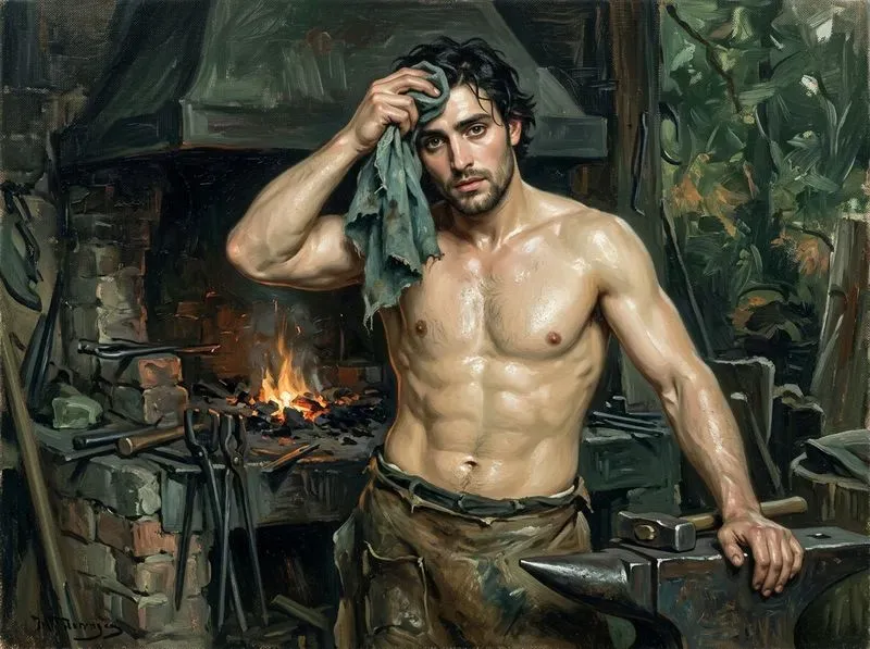 Sargent Meets Modern Oils On Canvas