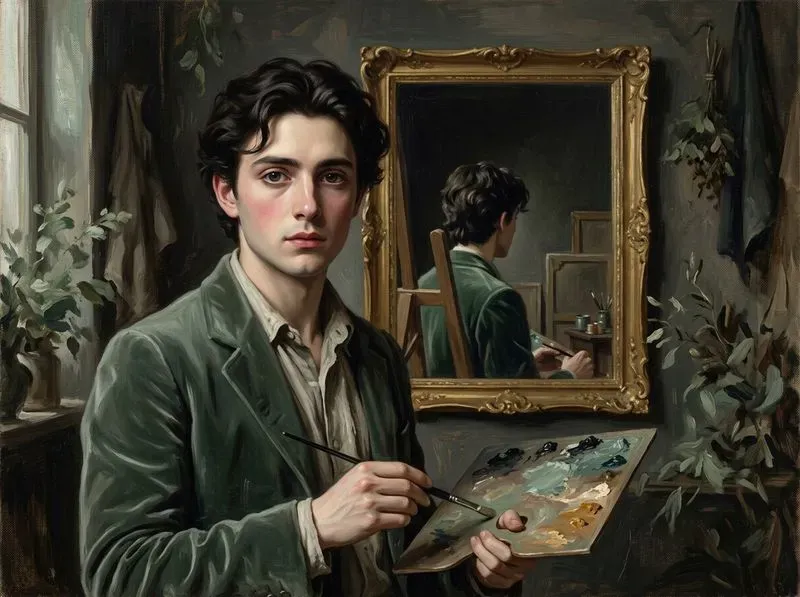 Sargent Meets Modern Oils On Canvas