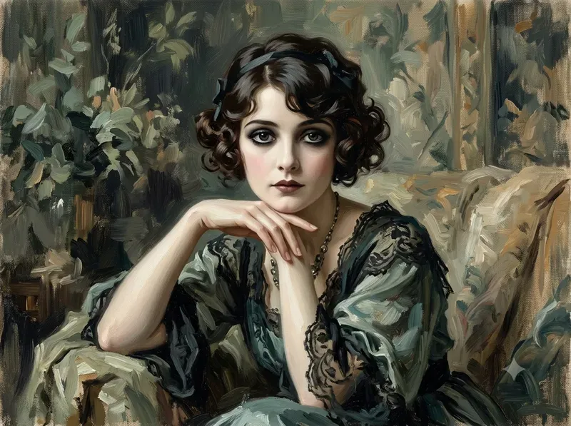 Sargent Meets Modern Oils On Canvas