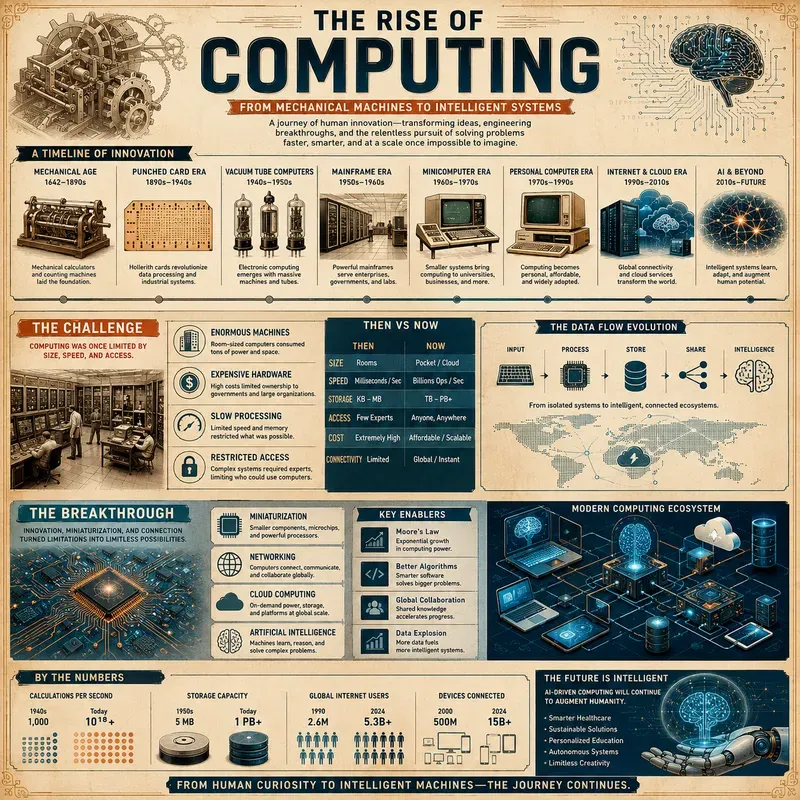 Industrial Evolution Infographics