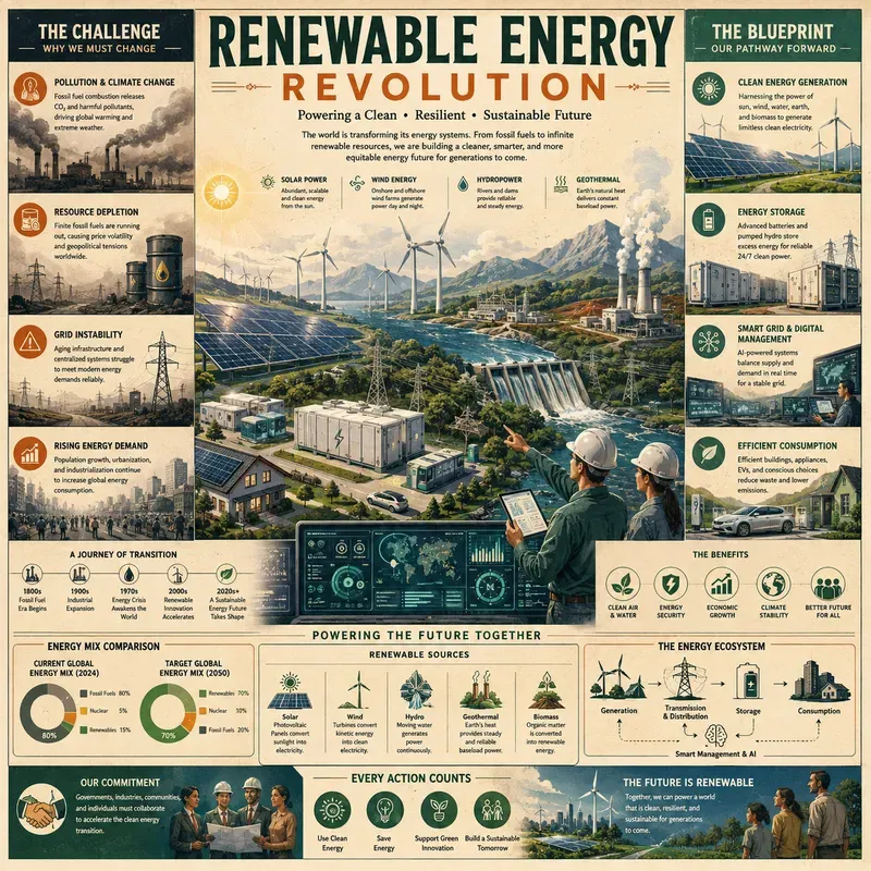 Industrial Evolution Infographics