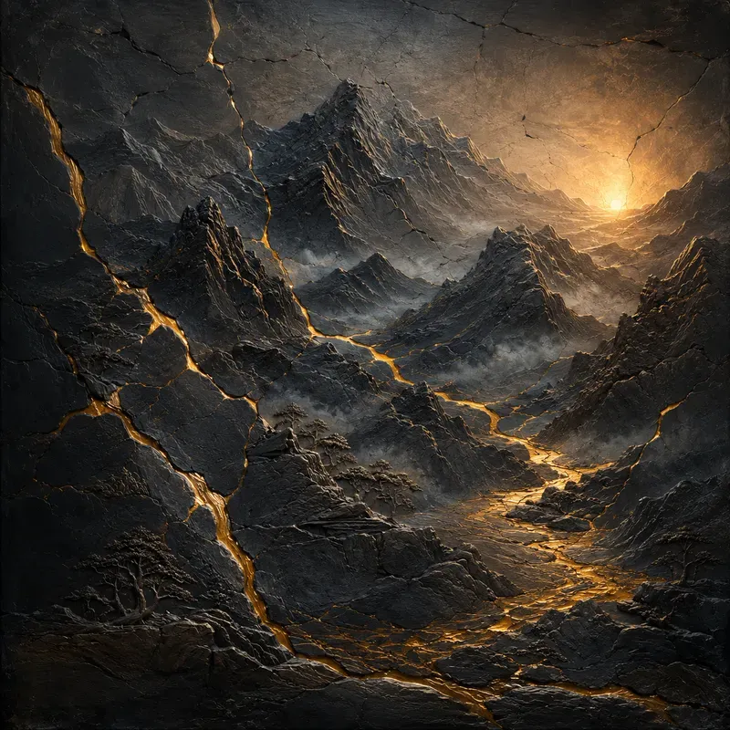 Golden Scars New Lights