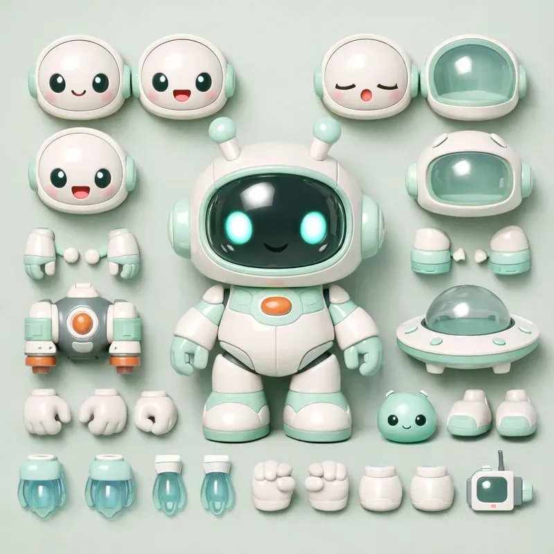 Modular Android Character Sheets