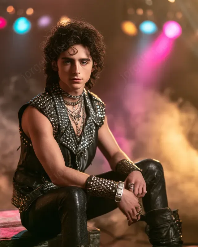 Turn Your Photos Into 80s Glam Stars