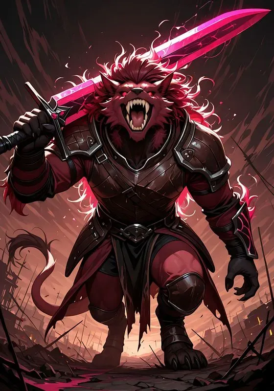 300 Warrior Sword Wielding Creatures 4K