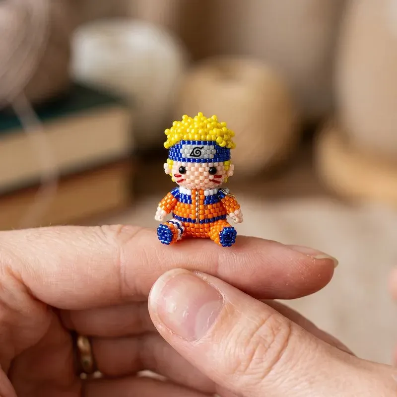 Beaded Mini Objects In Hands