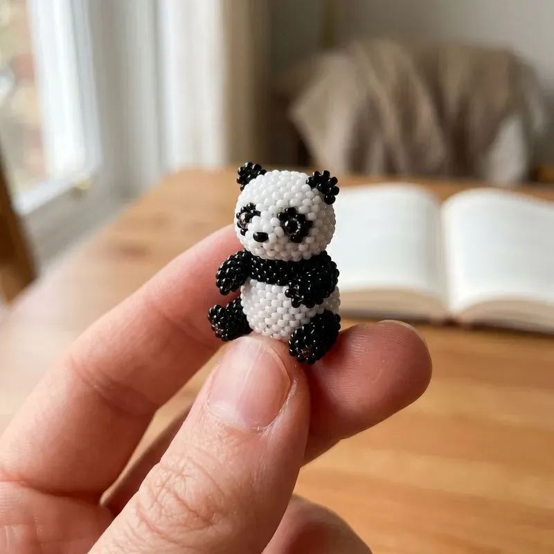 Beaded Mini Objects In Hands