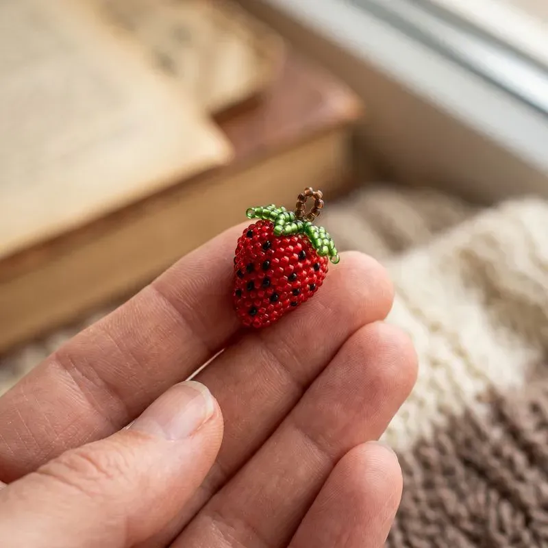 Beaded Mini Objects In Hands