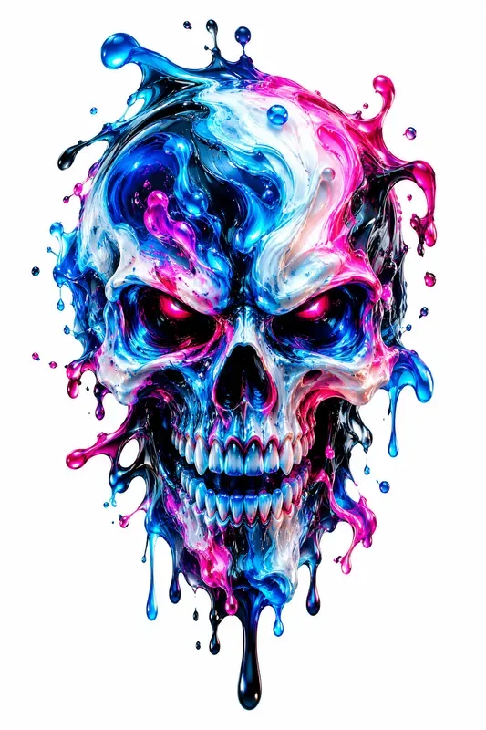 Glossy Liquid Halloween Icons