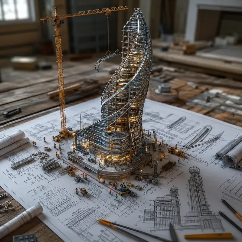 Miniature Worlds On Blueprints
