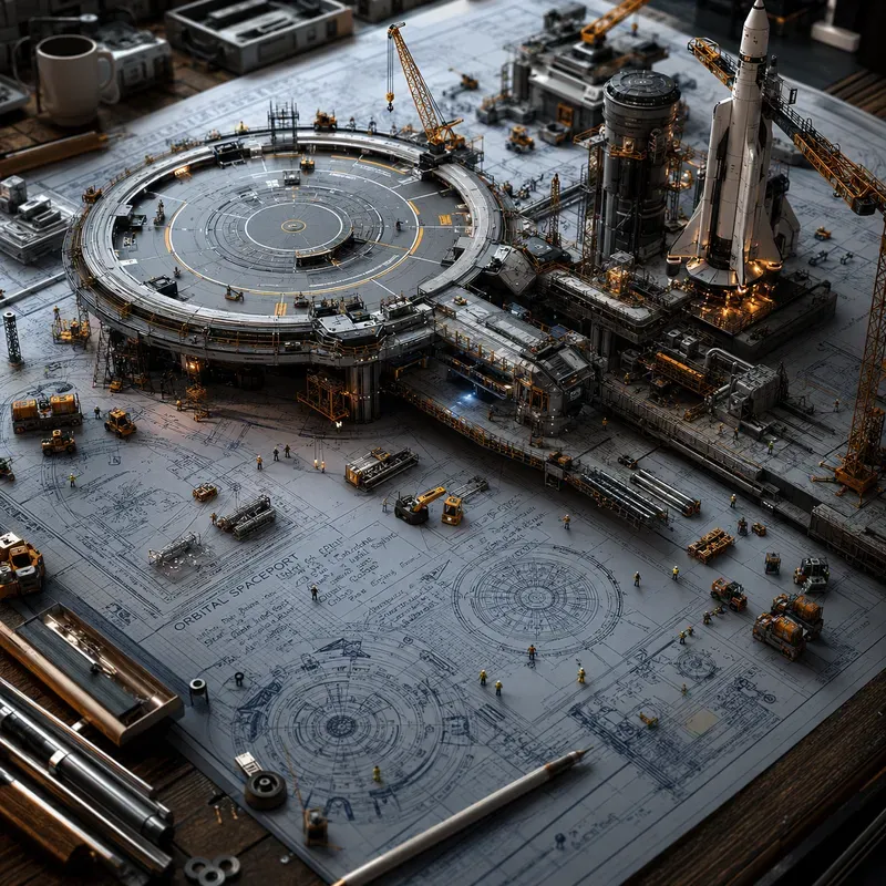 Miniature Worlds On Blueprints