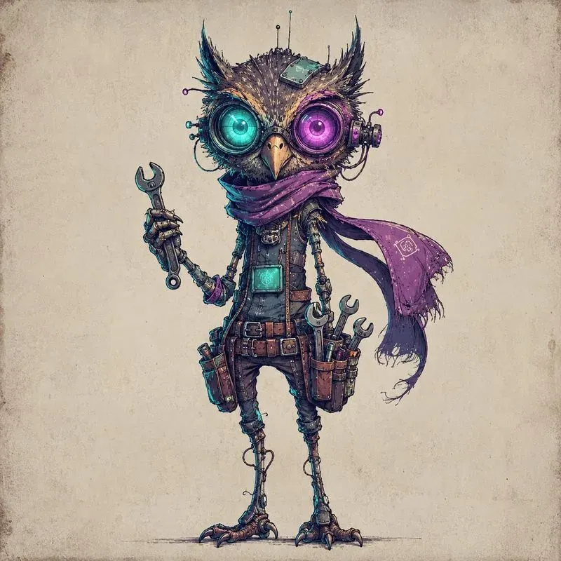 Weird Stylized Character Portraits