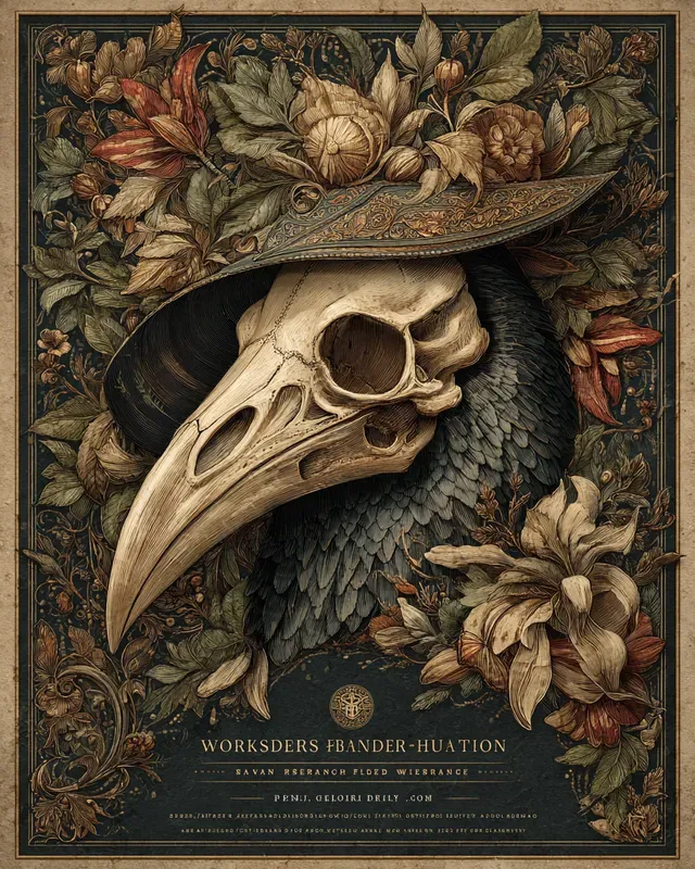 Dark Folklore Wall Art For Etsy