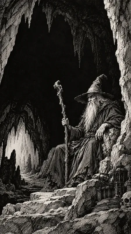 The Vintage Gamebook Illustrations