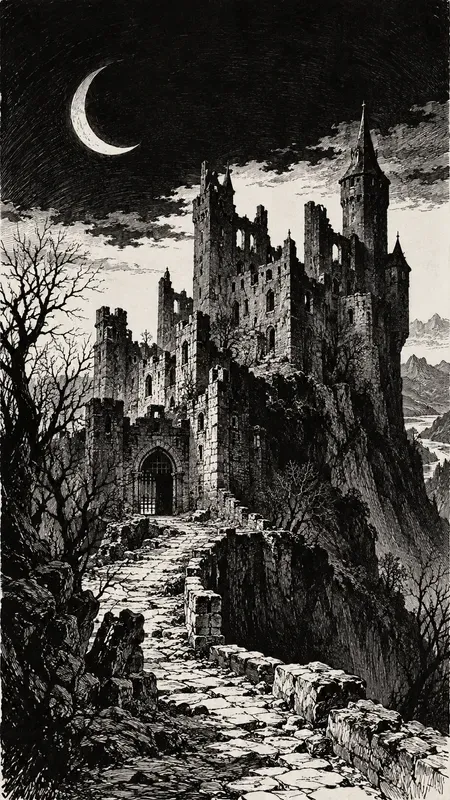 The Vintage Gamebook Illustrations