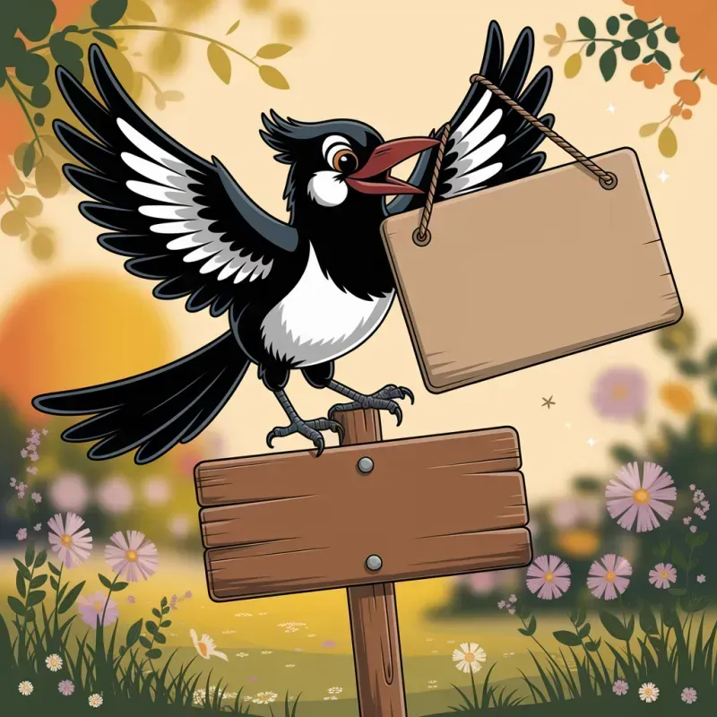 Birds With Message Boards