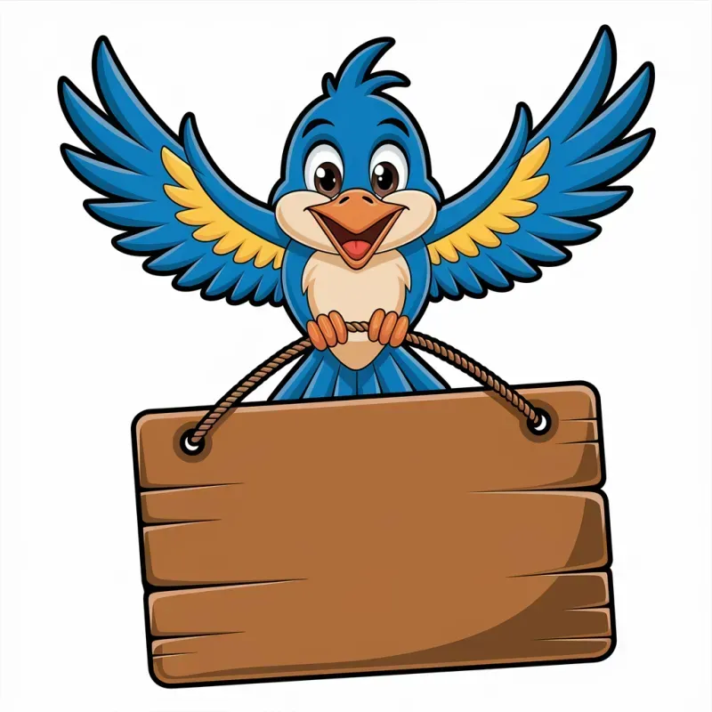 Birds With Message Boards