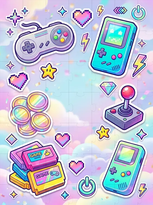 Y2k Sticker Icon Sets