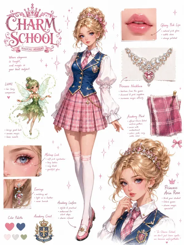 Character Concept Art Sheets