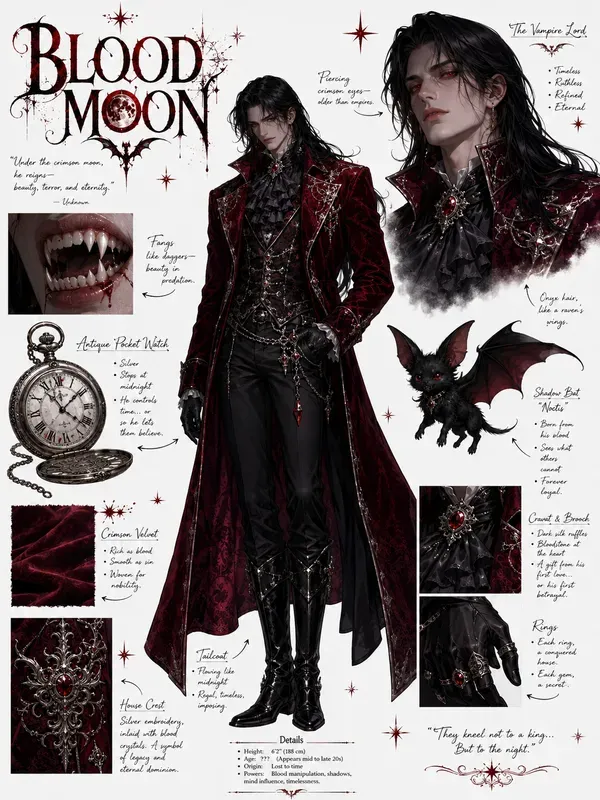 Character Concept Art Sheets