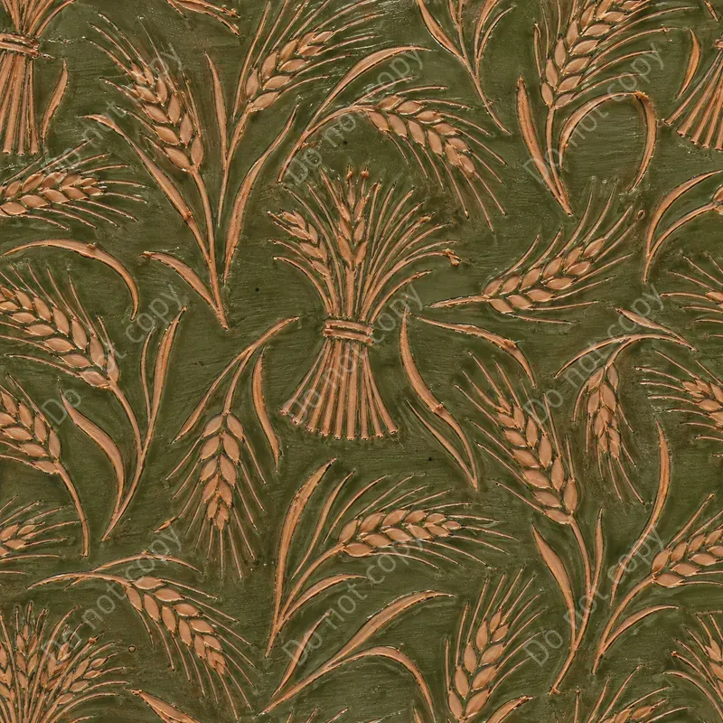 Sgraffito Clay Slip Seamless Tiles
