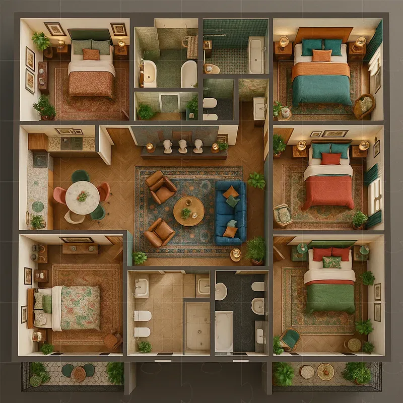 3D Floor Plans