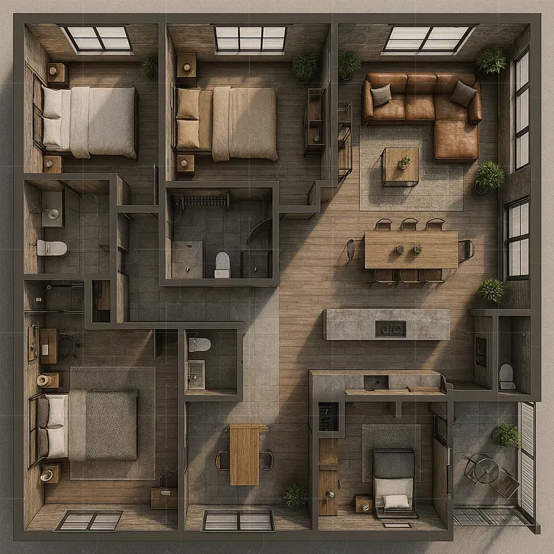 3D Floor Plans