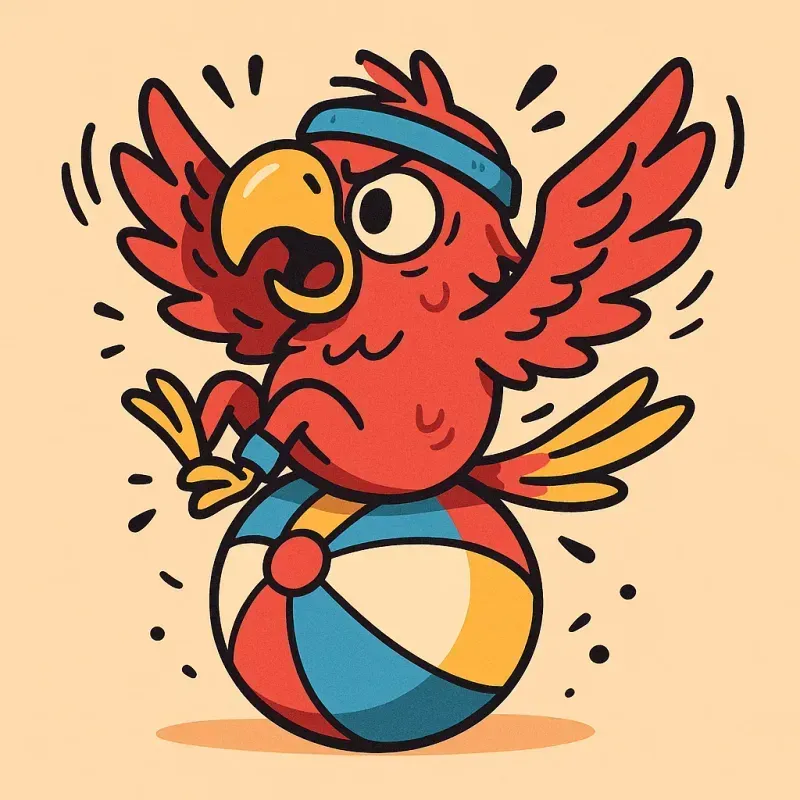Funny Cartoon Fitness Fun Poses Packs
